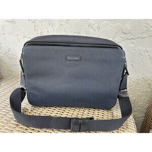 Bolvaint Soto Satchel Messenger Bag Leather Canvas Laptop Carry On Bag NWOT
